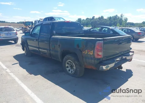 2005 Chevrolet Silverado 1500 Ls из США, поврежденный, VIN 2GCEK19B551359267